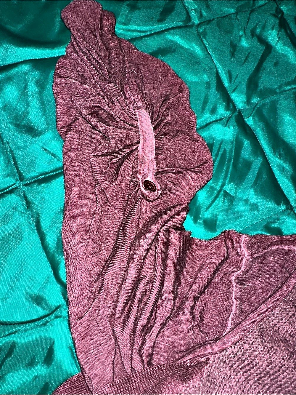 Fierce Purple Layered Ruffle Tunic - Picture 4 of 6